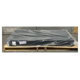 Black/Grey Twin Box Spring Sealed 74-1/2  H x 38  L x 7  W