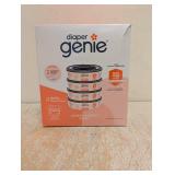 NEW DIAPER GENIE 4 PACK REFILLS CLEAN LAUNDRY AROMA