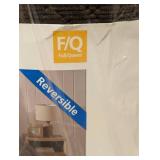 NEW MAINSTAYS BROWN CORDED QUILT SIZE FULL/QUEEN REVERSIBLE