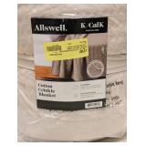 NEW ALLSWELL COTTON CRINKLE BLANKET SIZE KING/CAL KING