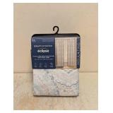 NEW ECLIPSE DRAFT STOPPER FLEECE LINED INSULATING CURTAIN ROD POCKET PANEL