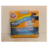 NEW ARM & HAMMER UNSCENTED HARD CLUMPS MULTI CAT CLUMPING LITTER