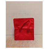 6 NEW REUSABLE INSULATED THERMAL BAGS RED