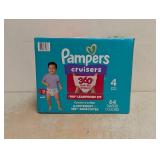PAMPERS CRUISER 360 PULL-ON DIAPERS SIZE 4  64 CT.