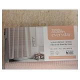 NEW TOWN & COUNTRY EVERYDAY WOVEN SHOWER CURTAIN