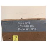 NEW DECK BOX BLACK