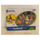NEW LEARNING RESOURCES COOKOUT! MY VERY OWN PLAY FOOD