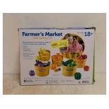 NEW LEARNING RESOURCES FARMER’S MARKET COLOR SORTING SET