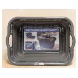 NEW SPACE SAVING LAUNDRY BASKET POP & LOAD COLLAPSE & STORE