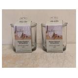 2 NEW BETTER HOMES & GARDENS APOTHECARY JARS