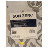 NEW SUN ZERO LICHTENBERG CURTAIN PANEL MOC