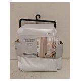 NEW BETTER HOMES & GARDENS CURTAIN PANEL VANILLA TEXTURED MATTE CHENILLE