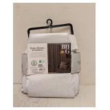 NEW BETTER HOMES & GARDENS CURTAIN PANEL VANILLA TEXTURED MATTE CHENILLE