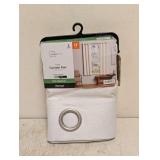 NEW MAINSTAYS 2 PANELS IVORY CURTAIN PAIR 37IN X 63IN