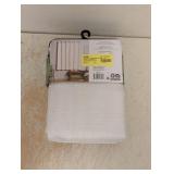 NEW MAINSTAYS 2 PANELS IVORY CURTAIN PAIR 37IN X 63IN