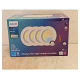NEW PHILIPS 5/6” RECESSED DOWNLIGHT 4 PACK