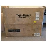 BETTER HOMES & GARDENS OVERSIZED COFFEE TABLE (WALNUT)