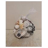 NEW SEASHELLS MD & LG MIX MESH BAG NATURAL COLOR