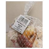 NEW SEASHELLS MD & LG MIX MESH BAG NATURAL COLOR