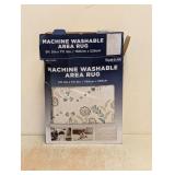 WYATT & ASH MACHINE WASHABLE AREA RUG ZINNIA