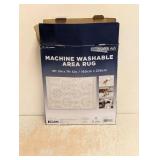 WYATT & ASH MACHINE WASHABLE AREA RUG ZINNIA