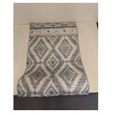 NEW MS. FRANKLIN RUNNER GREEN/CREAM