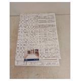 NEW MOHAWK HOME TANGIERS COLLECTION ACCENT RUG IVORY BEIGE