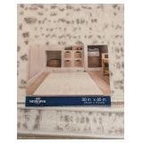 NEW MOHAWK HOME TANGIERS COLLECTION ACCENT RUG IVORY BEIGE