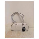 NEW SCOOP EAST-WEST SHOULDER HANDBAG WHITE