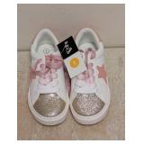 NEW ART CLASS KIDS SHOES SIZE 1 PINK GOLD