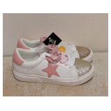 NEW ART CLASS KIDS SHOES SIZE 1 PINK GOLD