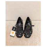NEW ART CLASS KIDS STUD BALLET FLATS SIZE 1 BLACK