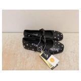 NEW ART CLASS KIDS STUD BALLET FLATS SIZE 1 BLACK