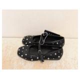 NEW ART CLASS KIDS STUD BALLET FLATS SIZE 1 BLACK