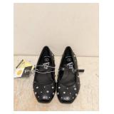NEW ART CLASS KIDS STUD BALLET FLATS SIZE 1 BLACK