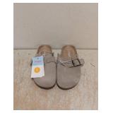 NEW CAT & JACK KIDS TATE CLOGS SIZE 1 SUEDE LEATHER