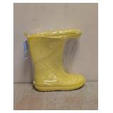 NEW CAT & JACK KIDS RAIN BOOTS SIZE 2 YELLOW