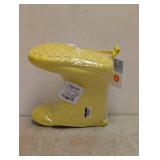 NEW CAT & JACK KIDS RAIN BOOTS SIZE 2 YELLOW