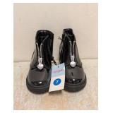 NEW CAT & JACK TODDLER BOOTS SIZE 7 BLACK