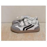 NEW CAT & JACK TODDLER SHOES SIZE 11 GRAY/WHITE DAKOTA