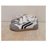 NEW CAT & JACK TODDLER SHOES SIZE 9 GRAY/WHITE DAKOTA