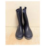 NEW CAT & JACK KIDS RAINBOOTS SIZE 5 NAVY BLUE