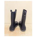 NEW CAT & JACK KIDS RAINBOOTS SIZE 5 NAVY BLUE