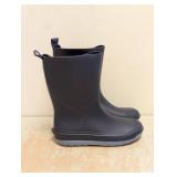 NEW CAT & JACK KIDS RAINBOOTS SIZE 5 NAVY BLUE