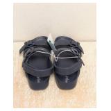 NEW CAT & JACK TODDLER SANDALS SIZE 10 NAVY BLUE
