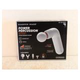 NEW SHARPER IMAGE POWER PERCUSSION EDGE + PORTABLE PERCUSSION MASSAGER