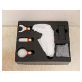 NEW SHARPER IMAGE POWER PERCUSSION EDGE + PORTABLE PERCUSSION MASSAGER