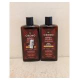 (2) NEW CREMO LIMITED EDITION COZY EMBERS BODY WASH