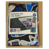 NEW YOUR ZONE COMFORTER SET WITH SHEETS TWIN