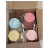 NEW TUPPERWARE CUPS WITH LIDS